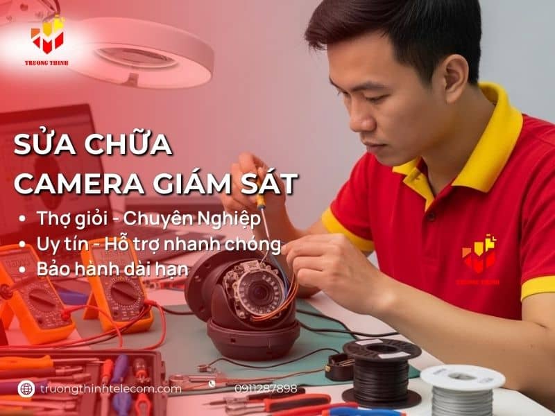 Sửa chữa camera giám sát