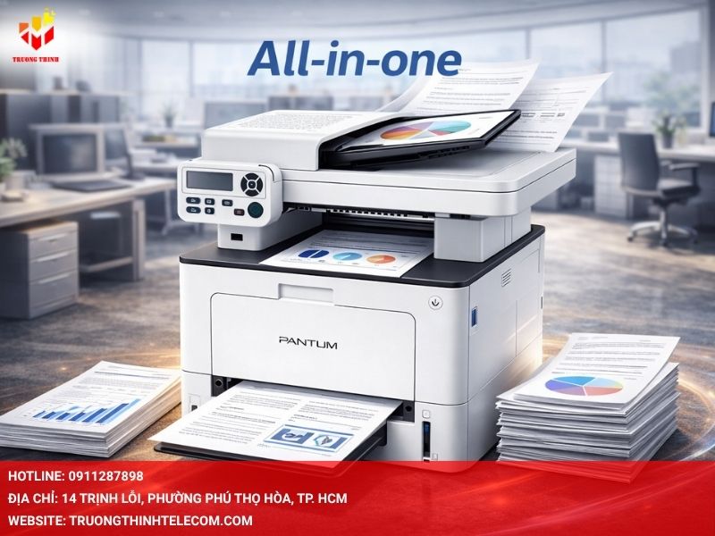 Thiết kế đa năng "All-in-One" tiện lợi