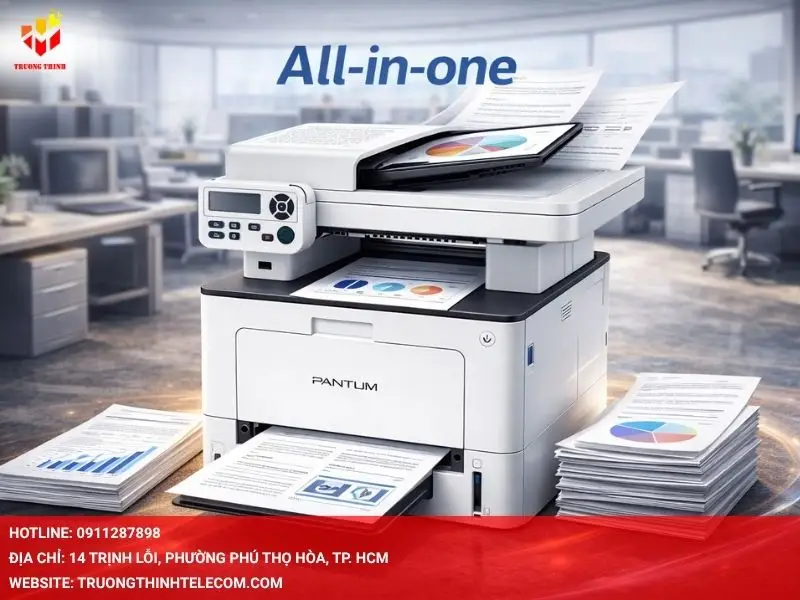Thiết kế đa năng "All-in-One" tiện lợi