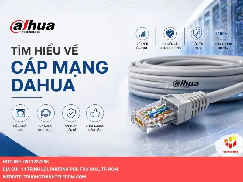 Tìm hiểu về cáp mạng Dahua