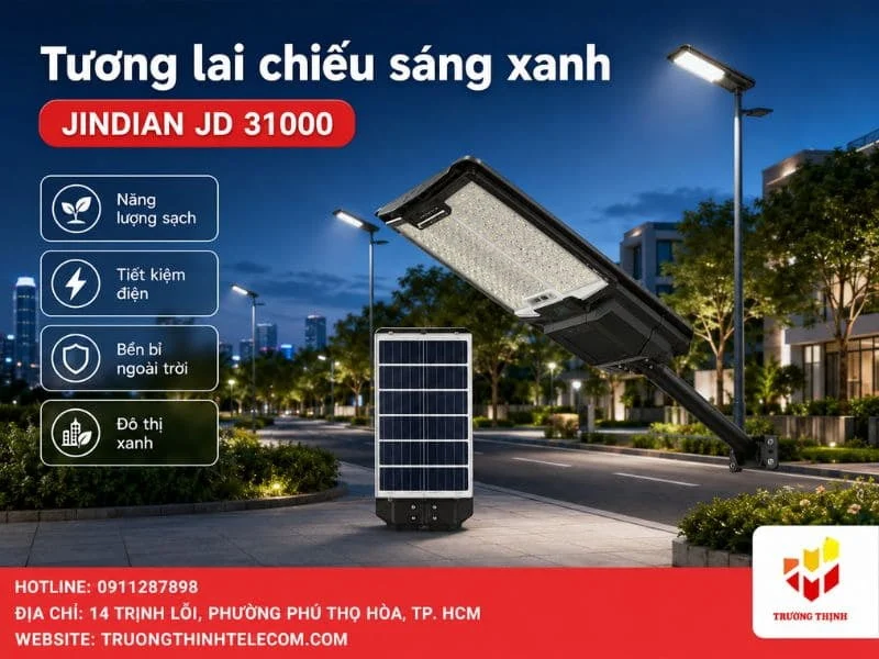 Tương lai của chiếu sáng xanh và vai trò của JINDIAN JD 31000