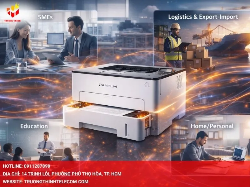 Ứng dụng hiện nay của máy in laser Pantum P3308DW