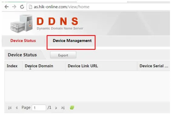 Chọn Device Management
