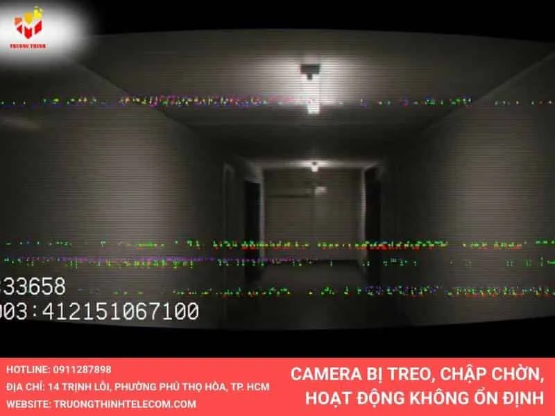 Camera hoạt động không bình thường