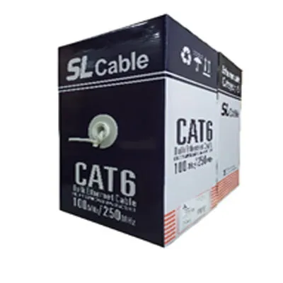 CÁP MẠNG SL 4 PAIR FTP CAT 6 chống nhiễu (xanh dương)