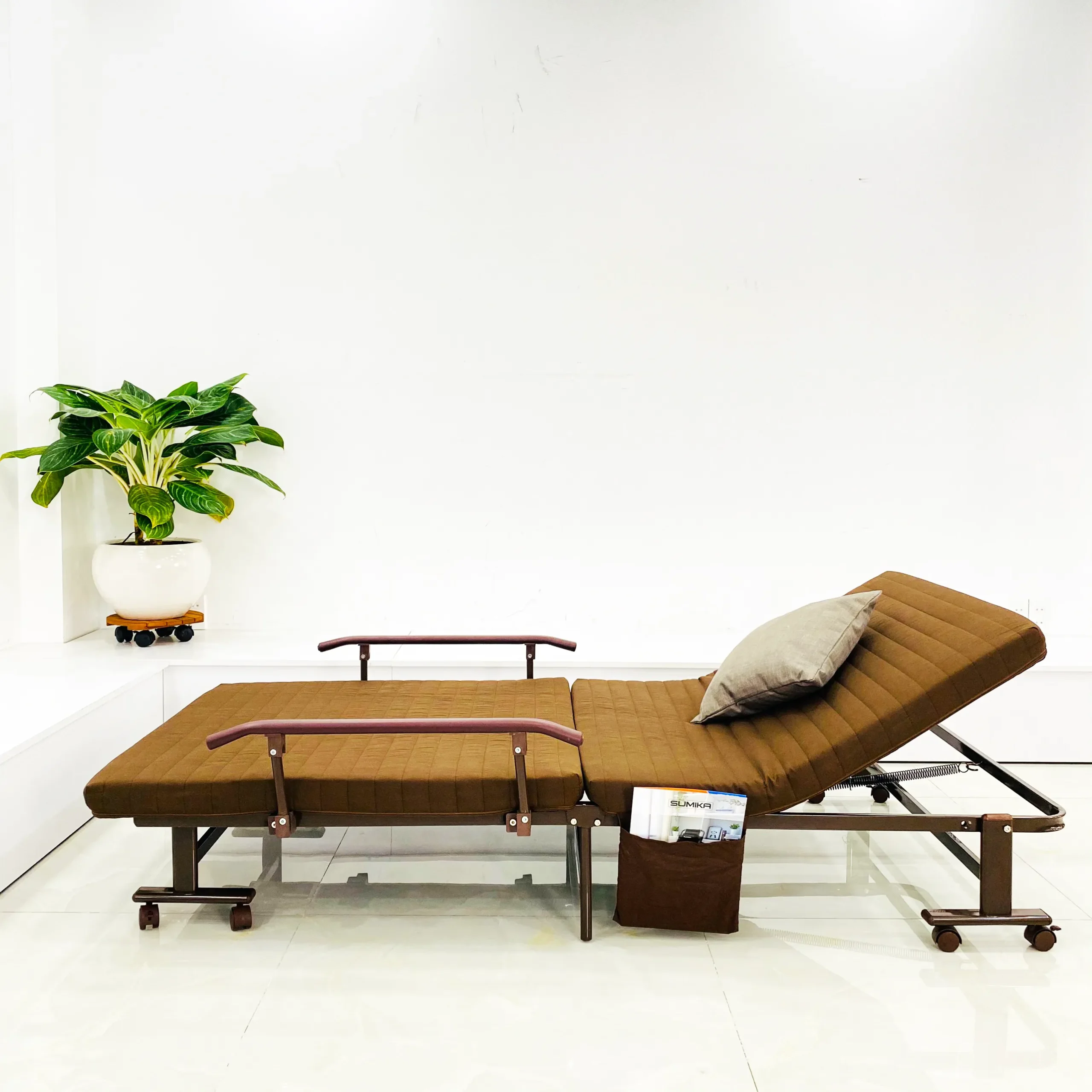 Giường xếp gấp 2 đoạn có nệm Sumika 339A