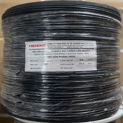 Cáp mạng Hideki Cat3 +2C 305m (4 lỗi đồng+ nguồn+ thép treo)