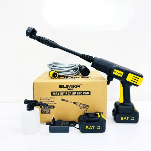 Máy rửa xe dùng pin 300W Sumika SD4