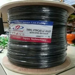 PAIR FTP+Jelly&Steel for Outdoor CAT 6 ( Màu đen)