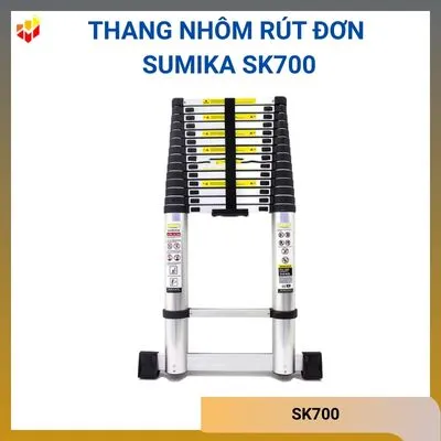 Thang nhôm rút đơn Sumika SK700