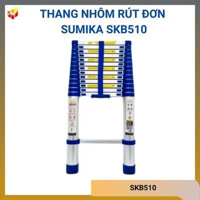 Thang nhôm rút đơn Sumika SKB510