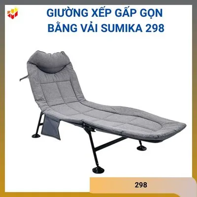 Giường xếp gấp gọn bằng vải Sumika 298
