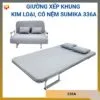 Giường xếp khung kim loại, có nệm Sumika 336A
