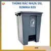 Thùng rác nhựa 35L Sumika B35
