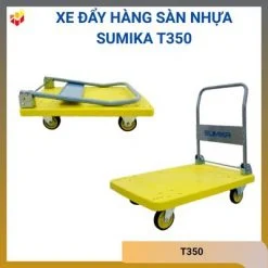 Xe đẩy hàng sàn nhựa Sumika T350