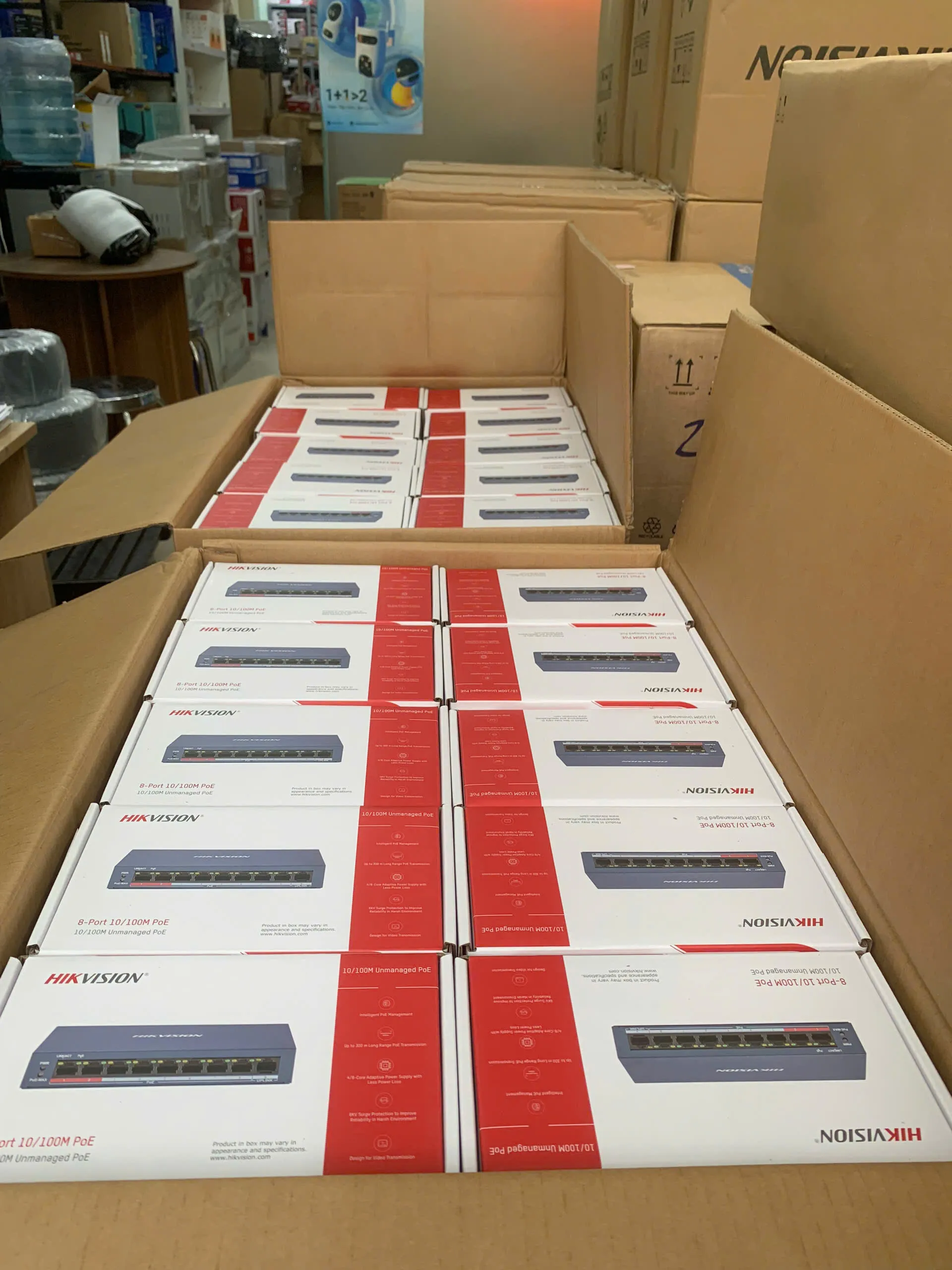 Switch camera Hikvision