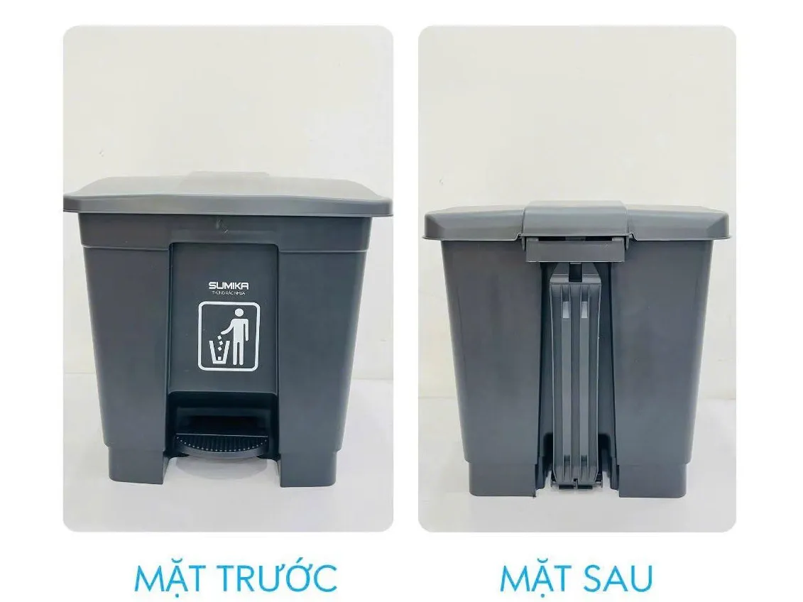 Thùng rác nhựa 25L Sumika B25
