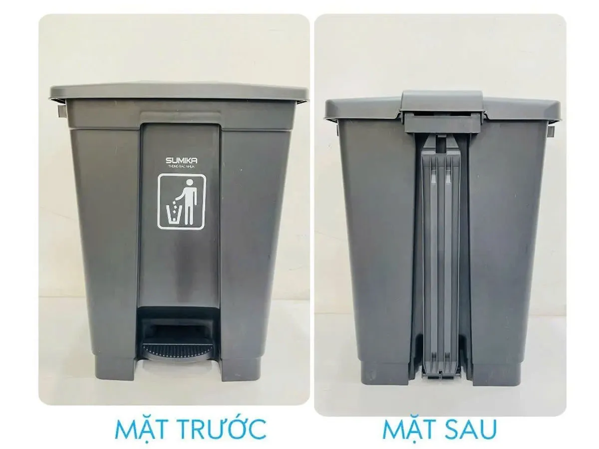 Thùng rác nhựa 35L Sumika B35
