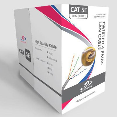 UTP BC 305m (8 lỗi đồng 100%, màu trắng xám)