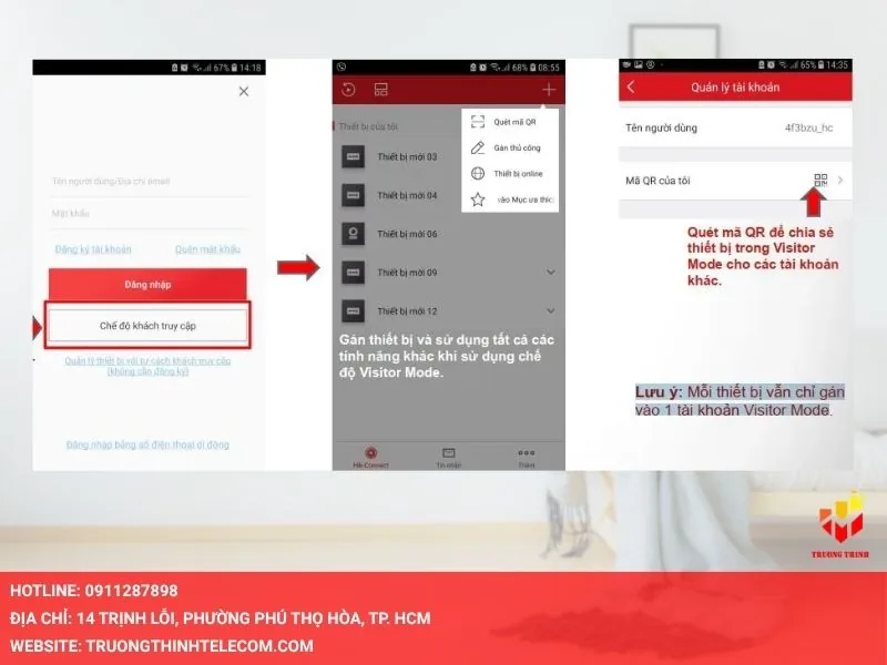 Cách bật chế độ Visitor Mode (Chế độ khách truy cập)