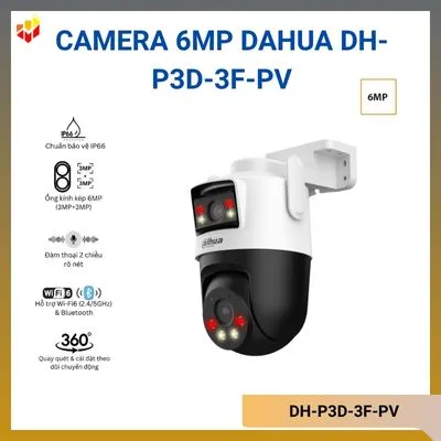 Camera Wifi Picoo Dual D1 6MP DAHUA DH-P3D-3F-PV