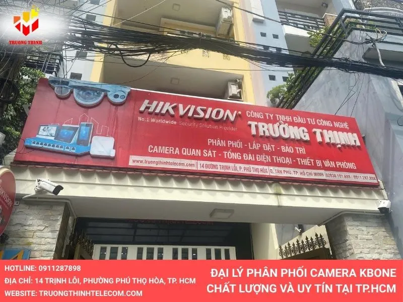Đại lý phân phối camera Kbone chất lượng và uy tín tại TP.HCM