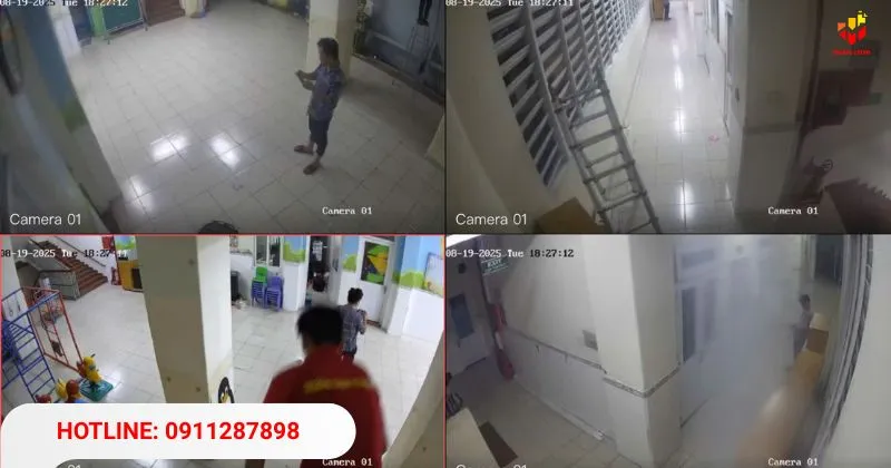 Dịch vụ lắp đặt camera quan sát cho trường học