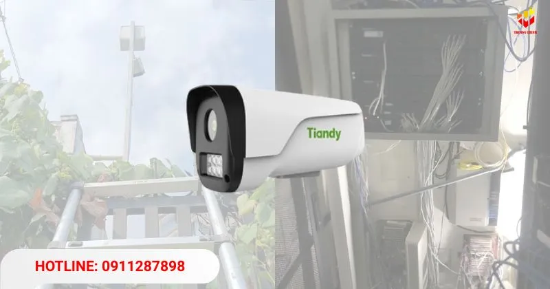 Camera IP Full Color Bullet 4MP TIANDY TC-C34ZN