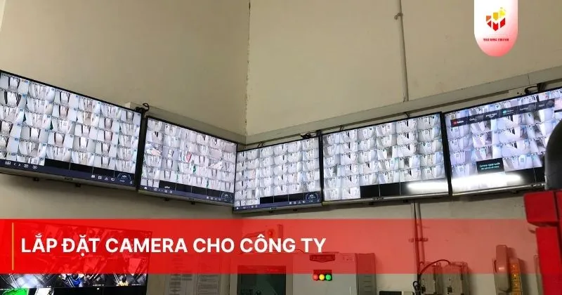 Lắp đặt camera cho công ty