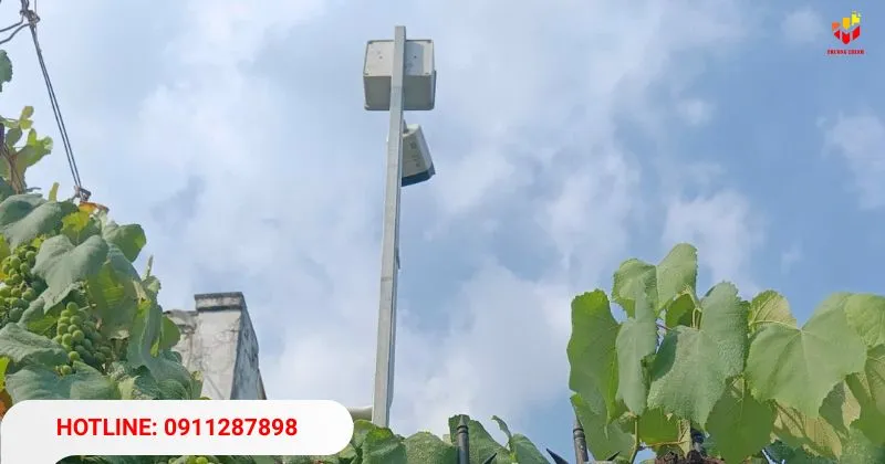 Lắp đặt camera sân vườn