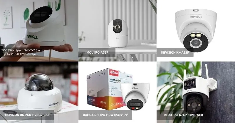 Một số dòng camera lắp quầy thu ngân