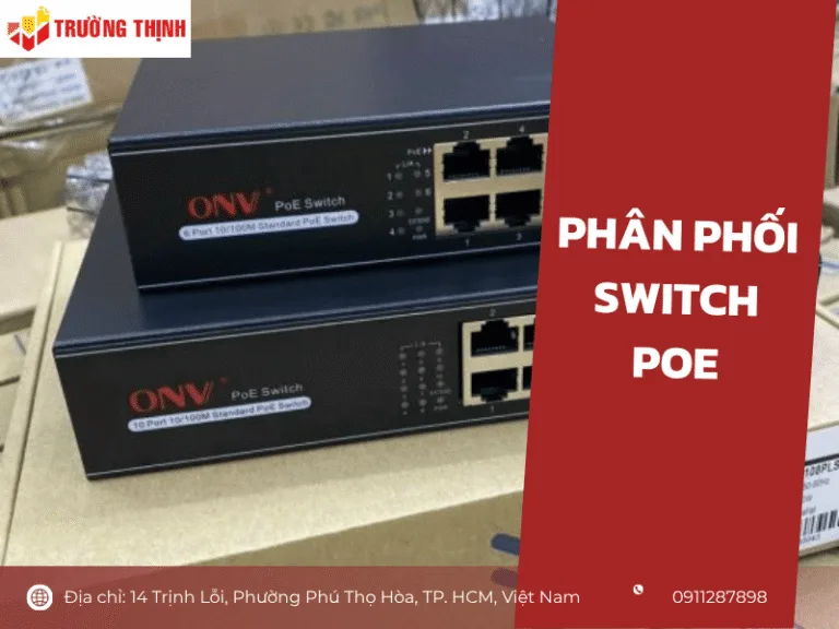 Phân phối switch Poe