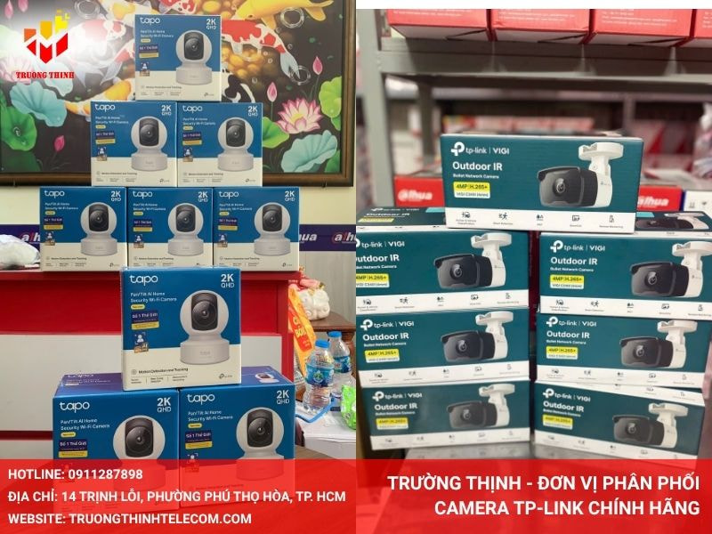 Trường Thịnh - Đơn vị phân phối camera TP-Link chính hãng