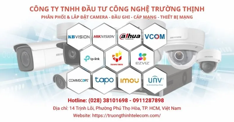 Đơn vị phân phối và nhận thi công lắp camera văn phòng