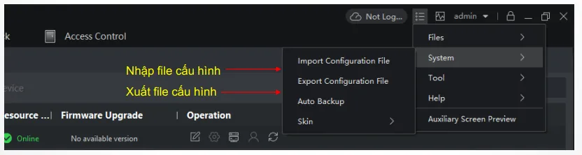 Những lưu ý khi cài đặt Ehome