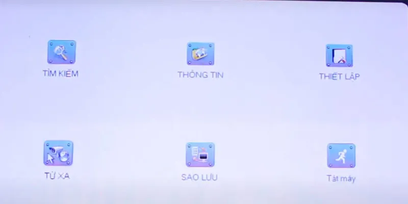 Chọn mục Từ xa