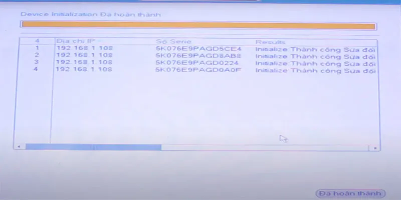 Trao đổi IP camera