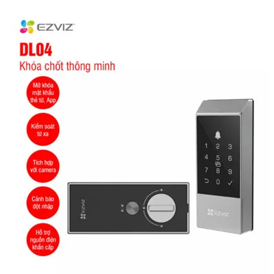 Khóa chốt thông minh EZVIZ DL04