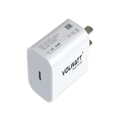 Củ Sạc nhanh 20w (Type C) Volwatt GE-IP-20-C
