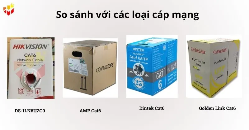 So sánh các dòng cáp