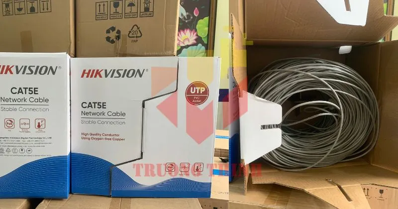 Trường Thịnh Telecom chuyên phân phối cáp mạng Hikvision DS-1LN5EUEC0