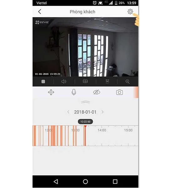 Điều chỉnh các tính năng thông minh của camera là hoàn tất