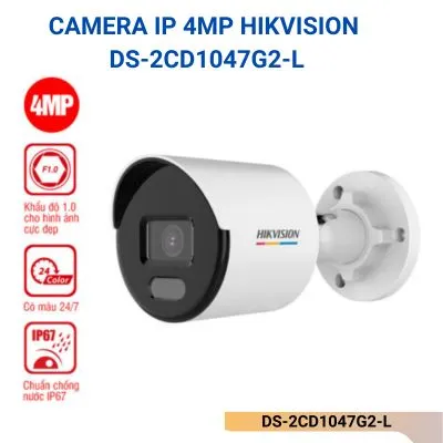 Camera IP 4MP HIKVISION DS-2CD1047G2-L