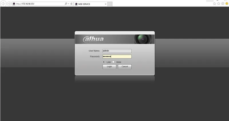 Nhập địa chỉ IP