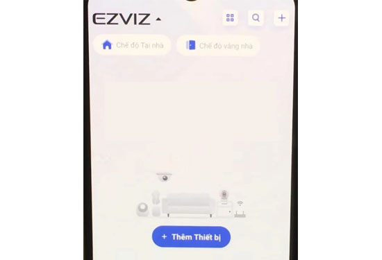 Kết nối lại với camera EZVIZ