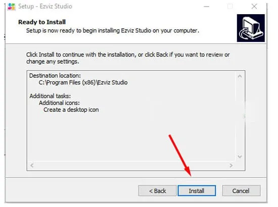 Nhấn Install để cài đặt