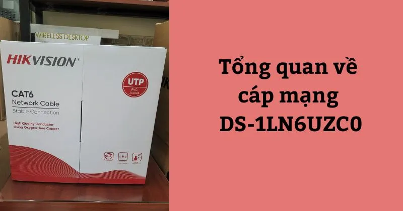 Tổng quan về cáp mạng DS-1LN6UZC0