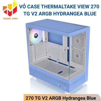 Vỏ Case Thermaltake View 270 TG V2 ARGB Hydrangea Blue