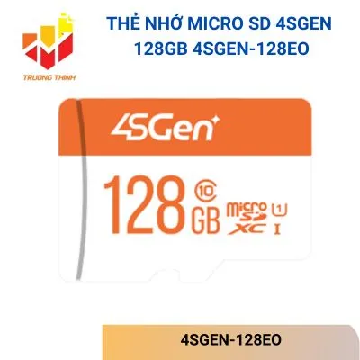 Thẻ nhớ Micro SD 4SGEN 128GB 4SGEN-128EO