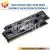 Ram Apacer NOX 32GB DDR5 5600Mhz AH5U32G56C522MBAA-1